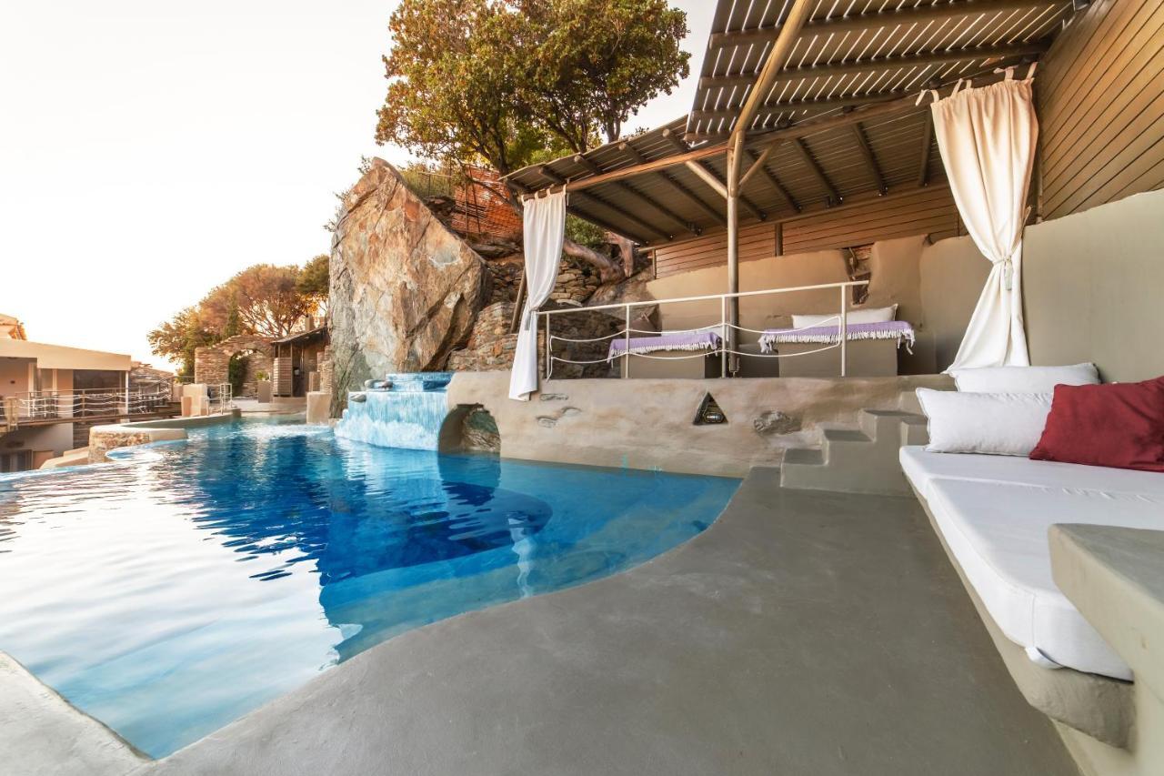 Aparthotel Aegean Castle Andros - Adults Only Agia Eleousa Exterior foto