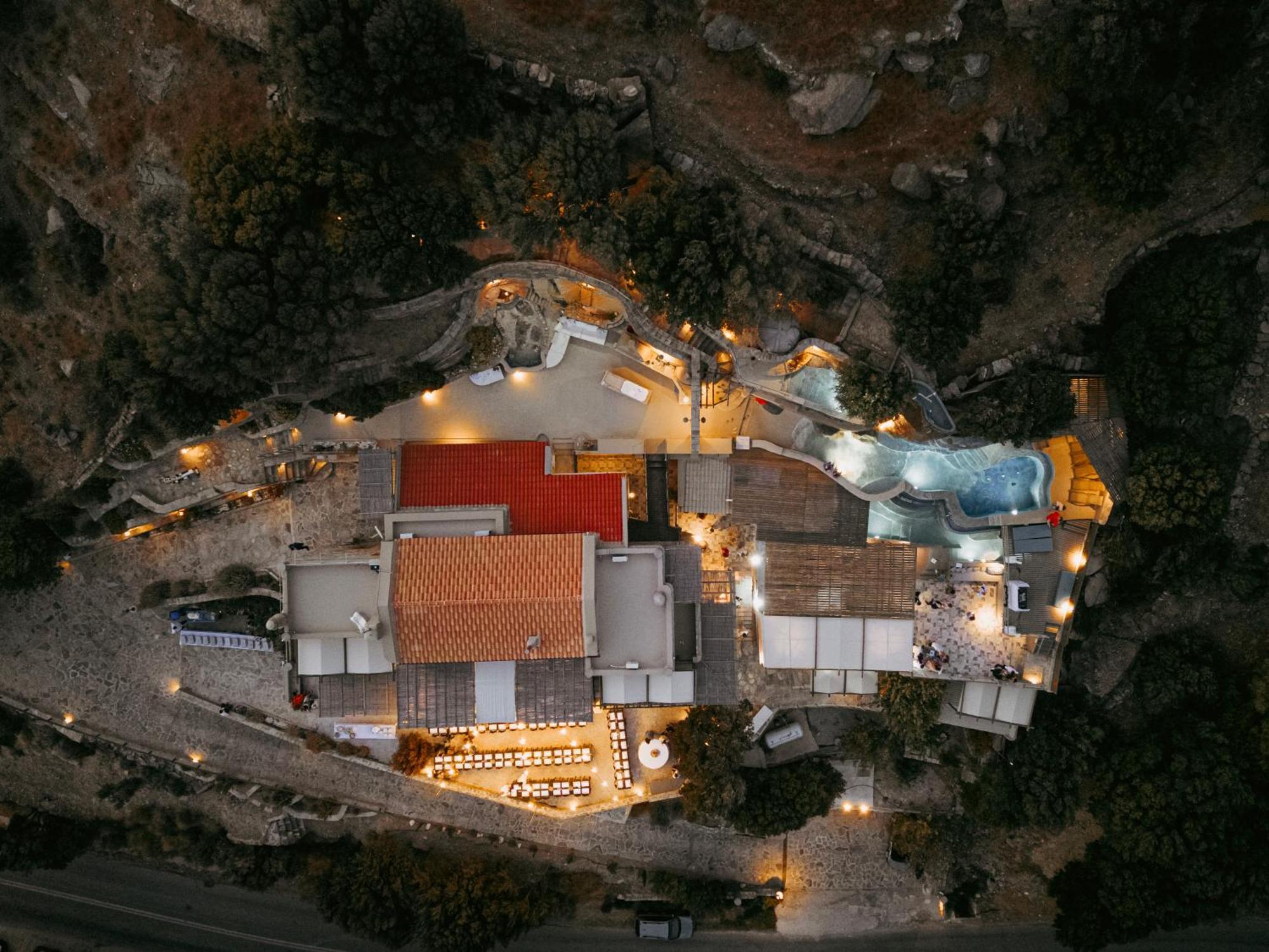 Aparthotel Aegean Castle Andros - Adults Only Agia Eleousa Exterior foto