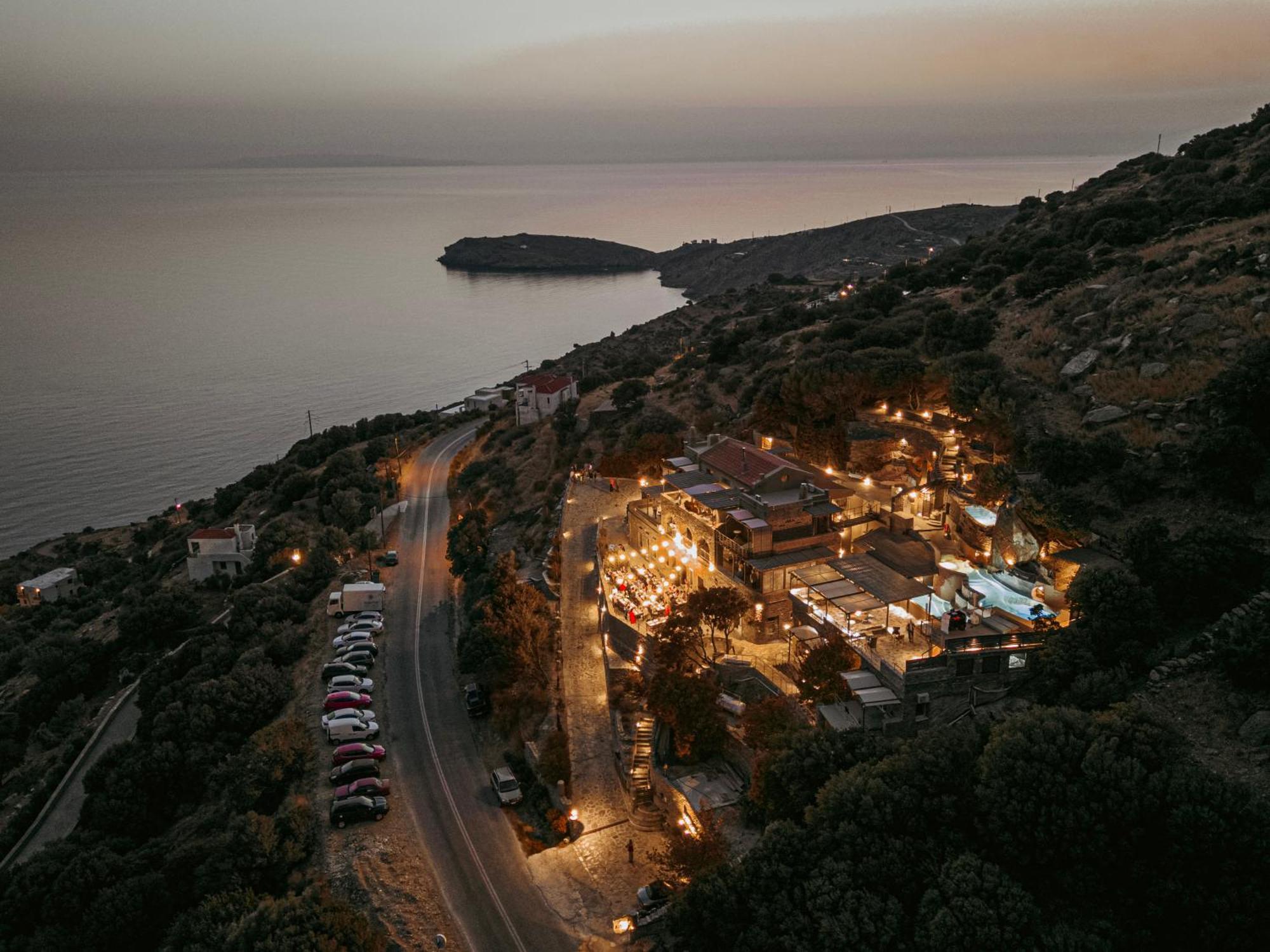 Aparthotel Aegean Castle Andros - Adults Only Agia Eleousa Exterior foto