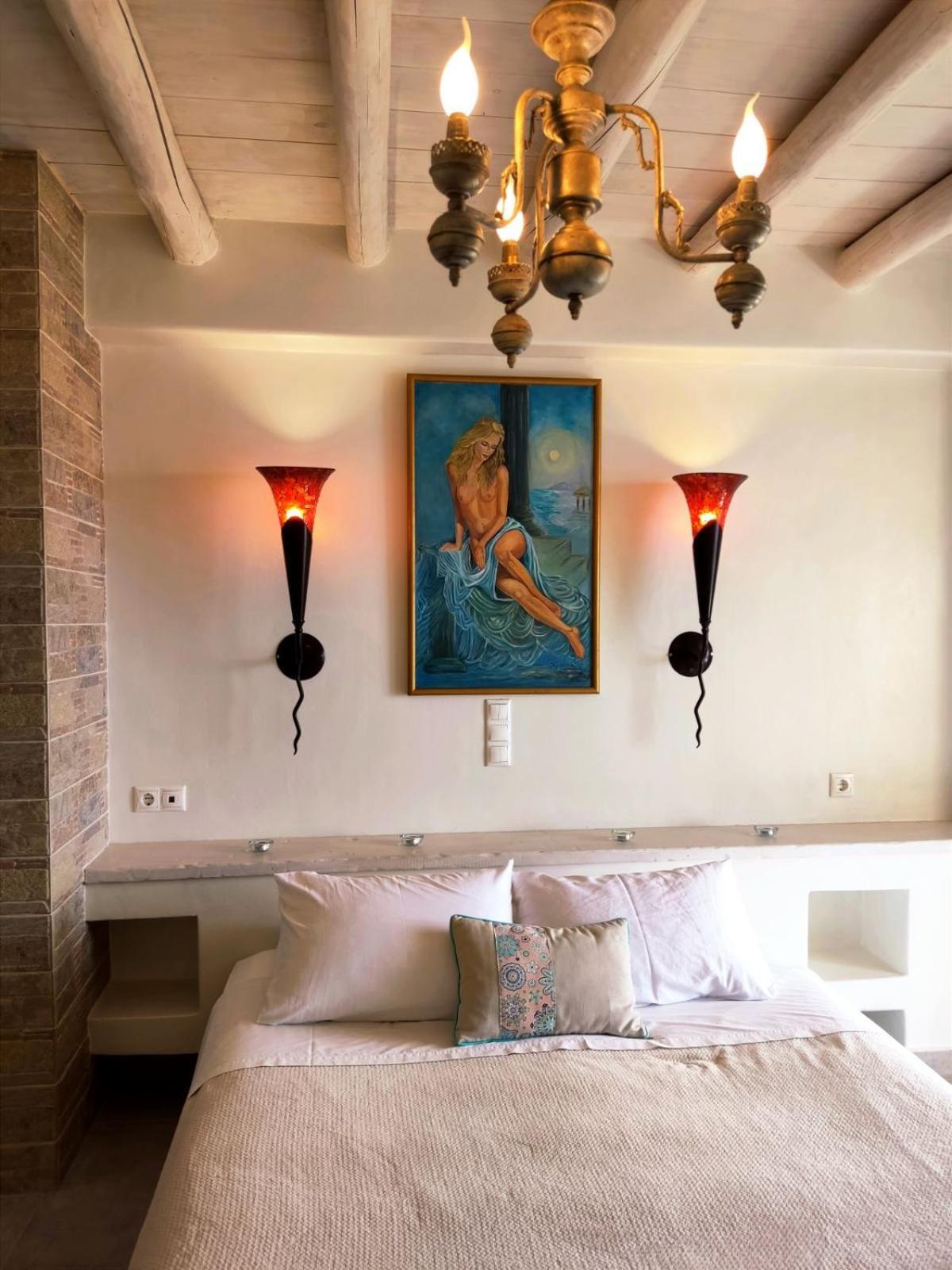 Aparthotel Aegean Castle Andros - Adults Only Agia Eleousa Exterior foto
