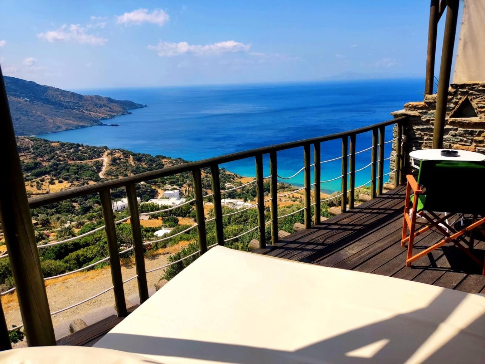 Aparthotel Aegean Castle Andros - Adults Only Agia Eleousa Exterior foto