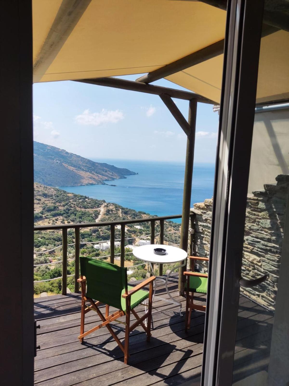 Aparthotel Aegean Castle Andros - Adults Only Agia Eleousa Exterior foto