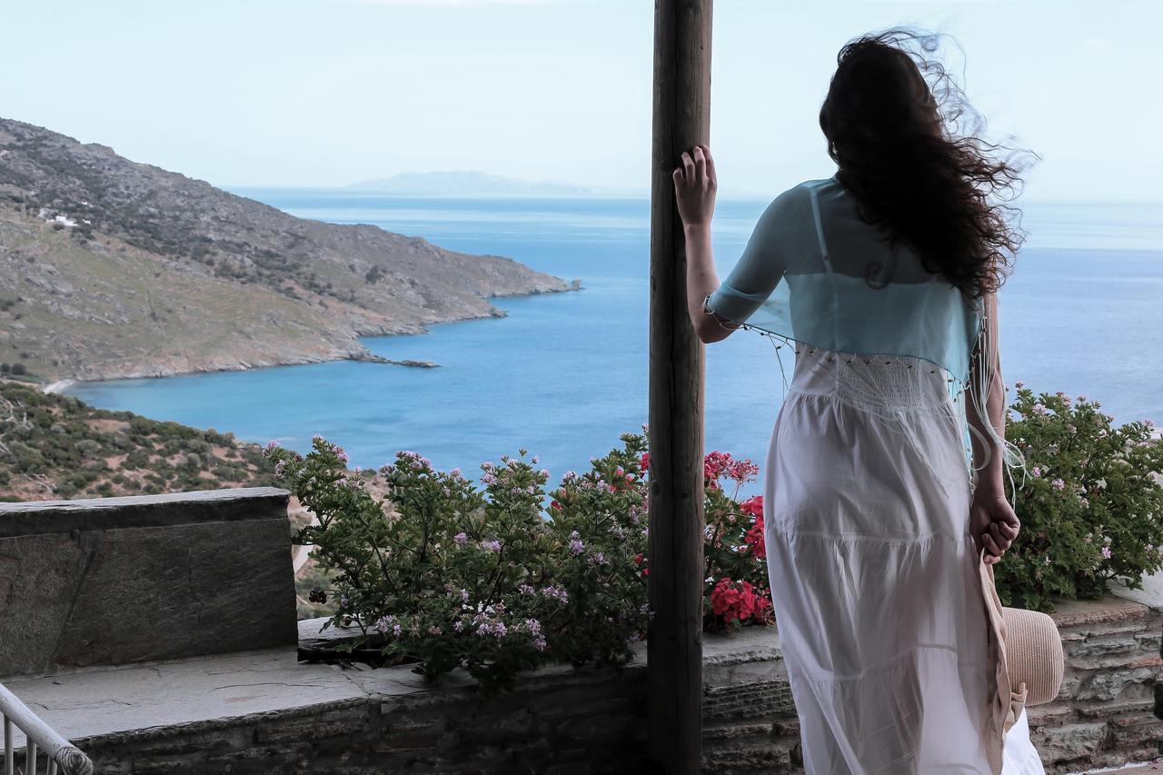 Aparthotel Aegean Castle Andros - Adults Only Agia Eleousa Exterior foto