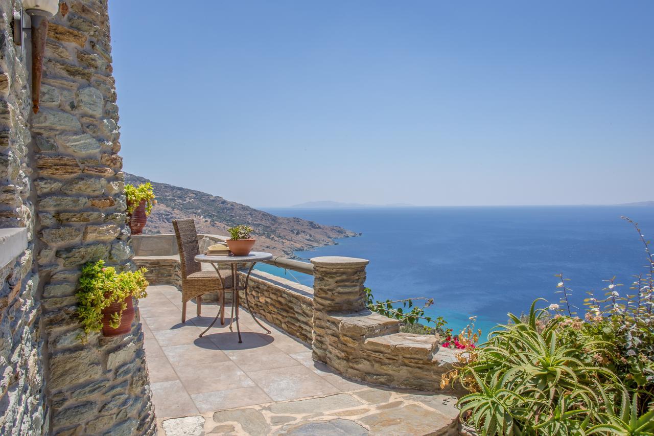 Aparthotel Aegean Castle Andros - Adults Only Agia Eleousa Exterior foto