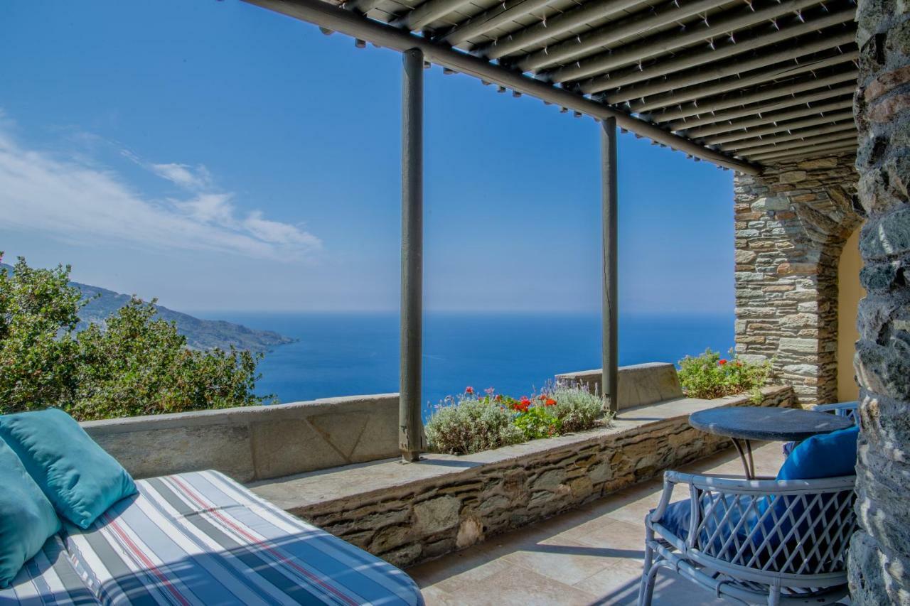 Aparthotel Aegean Castle Andros - Adults Only Agia Eleousa Exterior foto